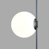 DK5554-BK Cветильник для трека-ремня Belty, серия Orb, со светодиодом, D230*H236мм, 48V DC, 15W, RA90, 120°, 4000K, IP20, черный, акрил. Фото 2