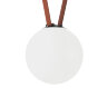 DK5554-BK Cветильник для трека-ремня Belty, серия Orb, со светодиодом, D230*H236мм, 48V DC, 15W, RA90, 120°, 4000K, IP20, черный, акрил. Фото 5