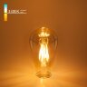 Филаментная светодиодная лампа ST64 6W 3300K E27 тонированная - фото 1