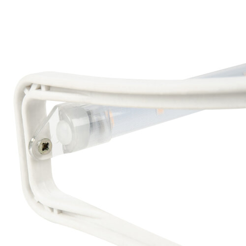 ULT-P34N-10W-SPSB IP65 WHITE 12 Набор Минисад, светильник для растений светодиодный с подставкой, Спектр для рассады и цветения, 12 кашпо в-к, белые, TM ФитоЛето - фото 7