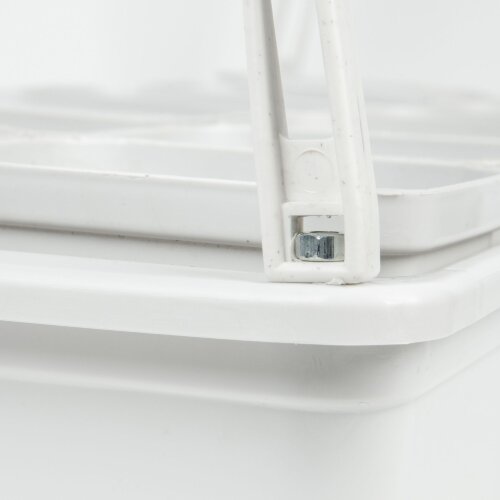 ULT-P34N-10W-SPSB IP65 WHITE 12 Набор Минисад, светильник для растений светодиодный с подставкой, Спектр для рассады и цветения, 12 кашпо в-к, белые, TM ФитоЛето - фото 9