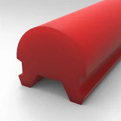 Светорассеивающий силиконовый профиль SK20 (12mm, red)