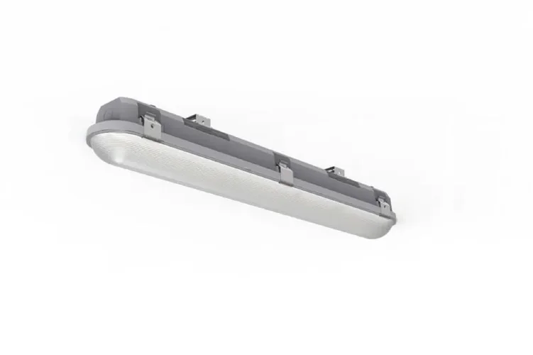 Светильник светодиодный ДСП WP 11 C 20W OP 850 L600 600х85х80мм 20Вт 5000К IP65 пылевлагозащ. бел. Русский Свет 15071123076 - фото