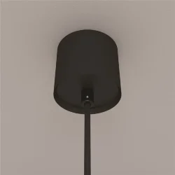 Подвесной светильник LUNA 4000K 1x5Вт 360° (Черно-белый)