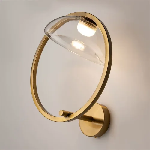 Настенный светильник (бра) Lunare 3000К 5Вт (Латунь) - фото 8