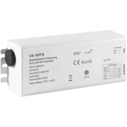 RGBW-контроллер ELFLED V4-WPS, 12/36В, 5A/канал, IP67