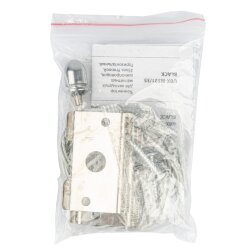 UFB-H50-35 SILVER SET02 Подвес для монтажа магнитного шинопровода в наборе из 2 шт, 1.5м, Серебряный