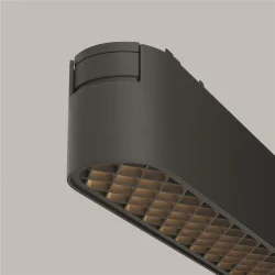 Трековый светильник Базис / Basis Grid Radity 3000K 12Вт 60° (Черный) TR084-1-12W3K-B