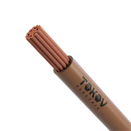Провод TOKOV ELECTRIC ПуГВнг(А)-LS 1х1 (бухта) Кор 450/750В (м) 000011502 - фото