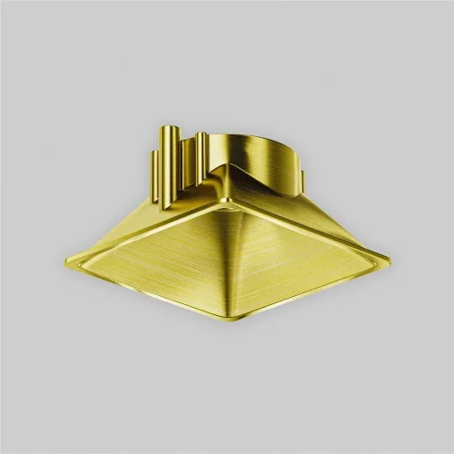 Декоративная рамка-отражатель для светильников серии Alfa LED латунь (Латунь) - фото 3