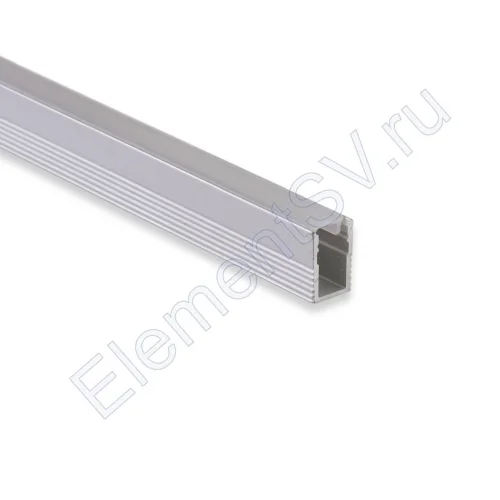 Алюминиевый профиль миниатюрный 609 (2500х9х11мм с рассеивателем) - фото.