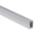 Алюминиевый профиль миниатюрный 609 (2500х9х11мм с рассеивателем) - фото I