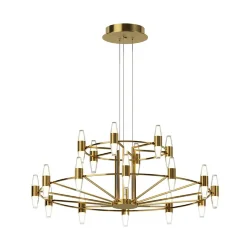 Подвесной светильник Arana 3000К 108Вт (Латунь)