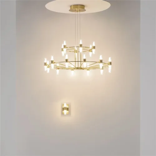 Подвесной светильник Arana 3000К 108Вт (Латунь) - фото 12