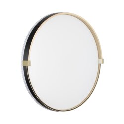 Настенно-потолочный светильник «Sonex» 7647/DL, серия: OLIDI BLACK (накладной) - заменяемый LED модуль