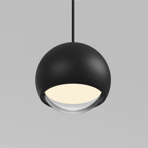 DK5316-BK Светильник для трека Air, серия Hang 3000 со светодиодом, ?80*76мм, 48V DC, 5W, RA?95, 120°, 3000K, IP20, черный, алюминий. Фото 2