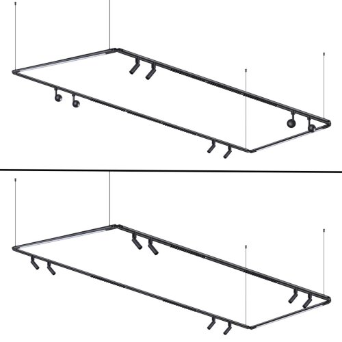 Ввод питания с гибким угловым соединителем «L» и проводом-подвесом (длина провода – 2м) без базы «Novotech» 359390, серия: GLAT. Фото 2.
