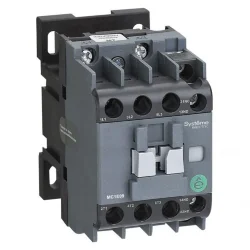 Контактор MC1E 3п 12А кат. 24В AC 1НО+1НЗ SE MC1E12B7