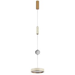 Подвес «ODEON LIGHT EXCLUSIVE» 5450/32L, серия: RIVIERA (крепление на планке) - Переключатель цветовой температуры на корпусе