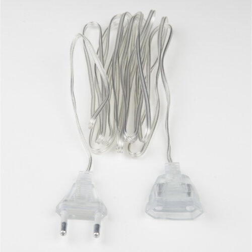 UCX-Y25-10W-200 CLEAR Удлинитель для подключения гирлянд, 2м, 10 Вт, Тип Y25, Прозрачный - фото 1