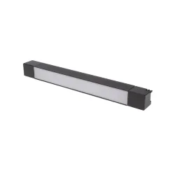 Светильник трековый светодиодный GD-FG-20 2L PXN1 (220V, 20W, day white, 342mm, черный корпус)