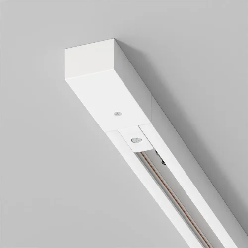 Однофазный шинопровод белый 2м 85080/00 - фото 2