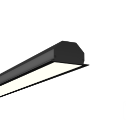 Линейный светильник LINE4932П БЕЗ БП (RAL9005/1500mm/LT70 — 4K/48W)
