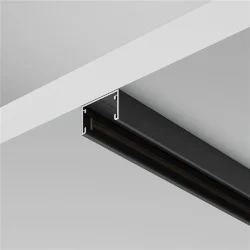 Шинопровод 1м накладной Basity, черный (Черный)