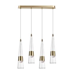 Люстра линейная «ODEON LIGHT» 5043/42L, серия: LUMP (крепление на планке)