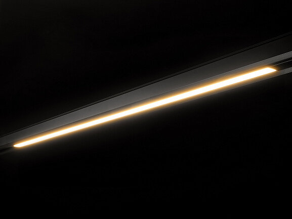 'Светильник трековый линейный  , серия SY-LINK, Черный, 32Вт, IP20, Теплый белый (3000К) , SY-LINK-900-BL-32-WW - фото