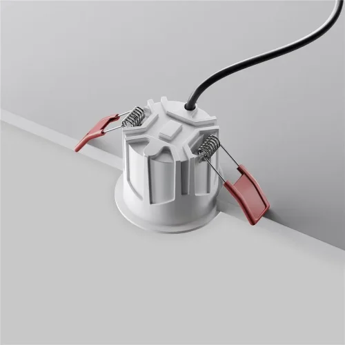 Встраиваемый светильник Alfa LED 2700K 10Вт 60° (Белый) - фото 8