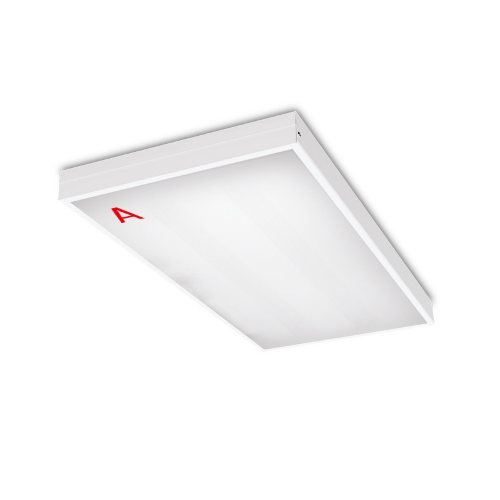 Светильник WOLTA PRO ОФИС ДВО01-18-252-3К-90 с БАП ЕМ3 Микропризма - фото 2.