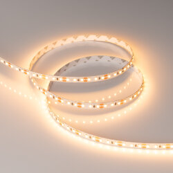 Светодиодная лента RT-А120-8mm 12V Warm2400 (14.4 W/m, IP20, 2835, 5m) (Arlight, Открытый) 028571(2)