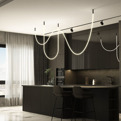 Гибкий неон 336Led 12W IP20 3000K Full light круглый теплый белый, 8 м (24V 12W 336Led 2835 IP20) - Фото 6