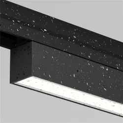 Уличный трековый светильник Базис / Basis Exility IP 4000К 24Вт 120° черный (Черный) O-TR02-1-S-24WB4K