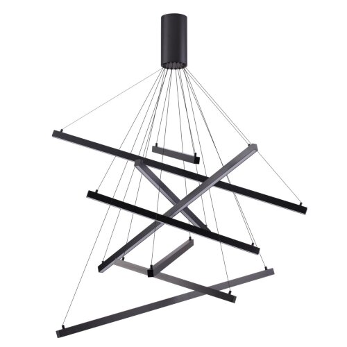 Подвесной светильник «ODEON LIGHT» 3860/96B, серия: COMETA (крепление на планке). Фото 1.