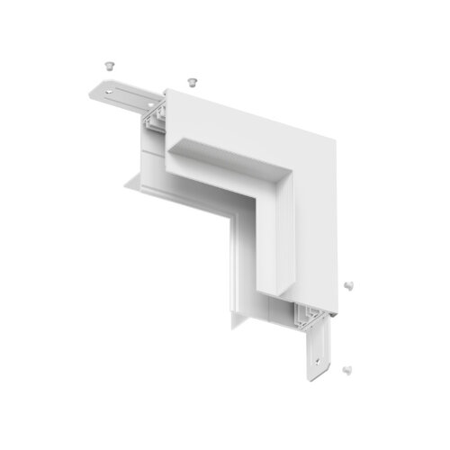 Соединитель для шинопровода Denkirs SMART HIDE | СМАРТ ХАЙД TR2118-WH. Фото 3