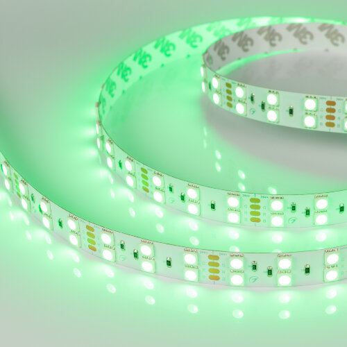 Светодиодная лента RT-B120-15mm 24V RGB (28.8 W/m, IP20, 5060, 5m) (Arlight, Открытый) 011205(2) - фото