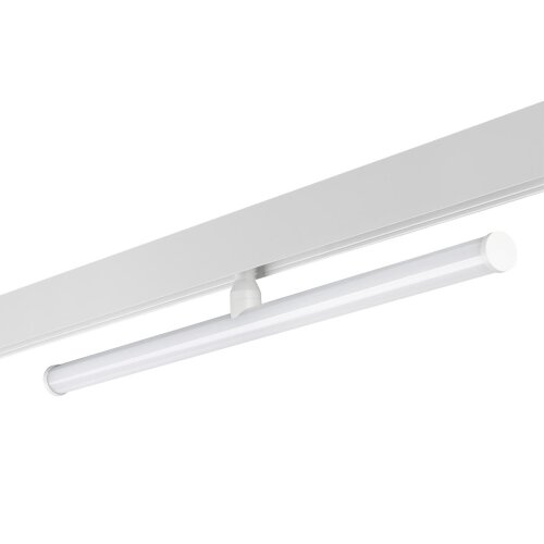 Трековый низковольтный смарт-светильник диммируемый со сменой цв.температуры, (пульт ДУ/Smart Life) «Novotech» 359447, серия: FLUM. Фото 2.