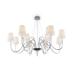 Подвесной светильник Florero E14x12 (Хром)