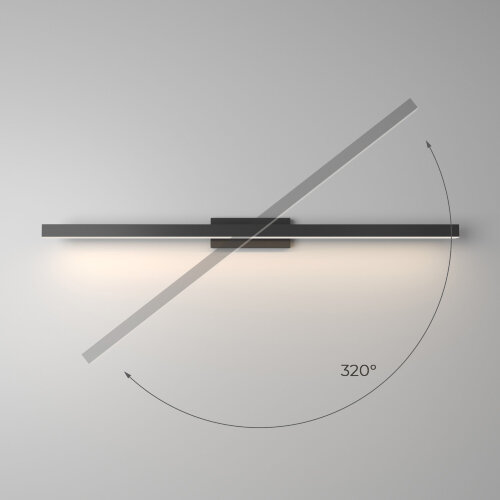 Светильник настенный светодиодный Rino черный - Фото 3