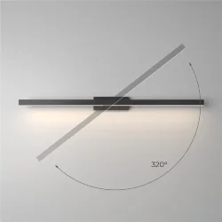 Светильник настенный светодиодный Rino черный 40157/LED (071223)