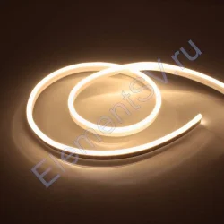 Светодиодный гибкий неон 5*12, 12V warm white LN502