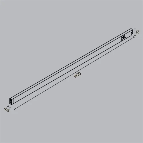 Трековый светильник Базис / Basis Levity 3000К 15Вт 100° (Черный) TR190-1-15W3K-B - фото 9