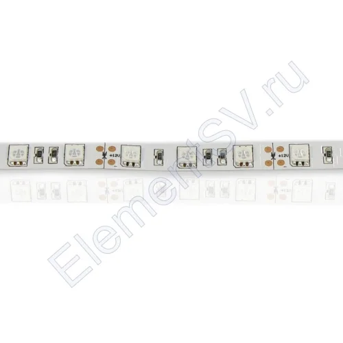 Светодиодная лента Standart PRO class, 5050, 60led/m, Blue, 12V, IP20 - фото 2.