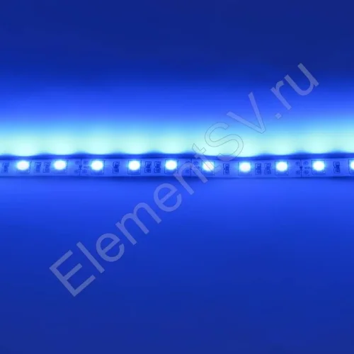Светодиодная лента Standart PRO class, 5050, 60led/m, Blue, 12V, IP20 - фото 4.