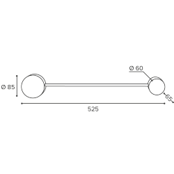 Светильник WOLTA WSL-GX53/13LG под лампу GX53 Черный MOLECULE