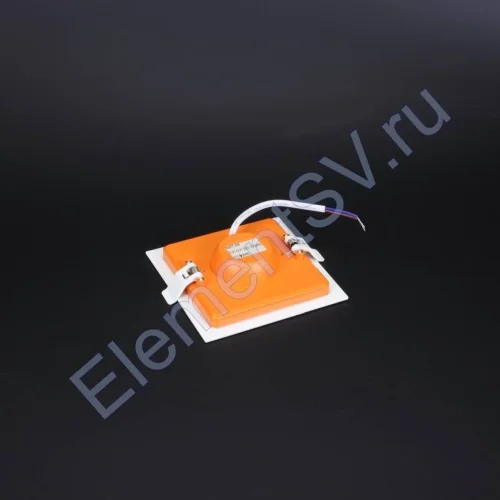 Светодиодный светильник DL-SS-6W MB39 (220V, 6W, square 118mm, white) - фото 2.