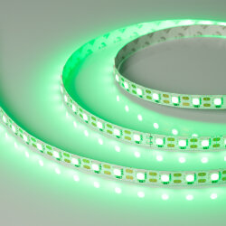 Светодиодная лента RT 2-5000 12V Сх1 Green 2х (5060, 360 LED, LUX) (Arlight, 15.6 Вт/м, IP20) 011710