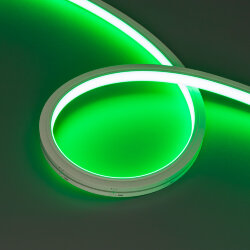 Гибкий неон ARL-MOONLIGHT-1213-ТОР 24V Green (Arlight, 8 Вт/м, IP67) 031017